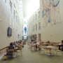 Students study at the Campus Center at the University of Massachusetts, Boston, (Photo by Andre Ragel)